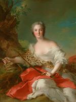 Bild:Portrait of Constance-Gabrielle-Magdeleine Bonnier de la Mosson as Diana