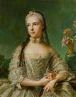 Jean Marc Nattier  - Bilder Gemälde - Portrait of Isabella of Parma