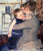 Mary Cassatt  - Peintures - Mère et enfant