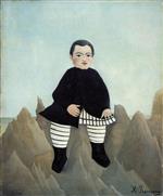 Henri Rousseau - Bilder Gemälde - Boy on the Rocks