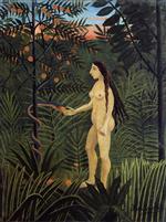 Henri Rousseau - Bilder Gemälde - Eve and the Serpent