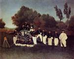 Henri Rousseau  - Bilder Gemälde - The Artillerymen