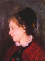 Mary Cassatt  - Peintures - Portrait de Madame Sisley