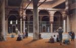 Jean Léon Gérôme - Peintures - Dans une mosquée