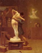 Jean Léon Gérôme  - paintings - Pygmalion and Galatea
