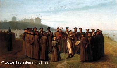 Recreation in a Russian Camp (Souvenir of Moldavia)