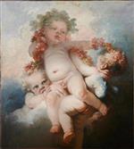 Jean Honore Fragonard  - Bilder Gemälde - Putti