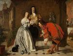 William Powell Frith - Bilder Gemälde - A Scene from Le Bourgeois Gentilhomme
