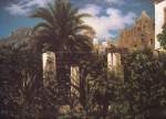 Lord Frederic Leighton  - paintings - Garden of an Inn, Capri