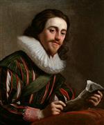 Gerrit van Honthorst - Bilder Gemälde - King Charles I
