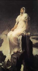 Lord Frederic Leighton  - paintings - The Spirit of the Summit