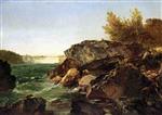 John Frederick Kensett  - Bilder Gemälde - Niagara Falls