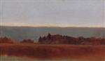 John Frederick Kensett  - Bilder Gemälde - Salt Meadow in October