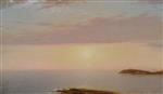 John Frederick Kensett  - Bilder Gemälde - Sunset