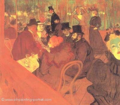 Das Promenoir des »Moulin Rouge«