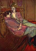 Henri de Toulouse Lautrec - Peintures - Les deux amies