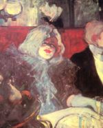 Henri de Toulouse Lautrec - Bilder Gemälde - Im »Rat Mort«
