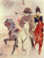 Henri de Toulouse Lautrec  - Bilder Gemälde - Napoleon