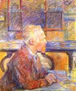 Henri de Toulouse Lautrec  - Peintures - Portrait de Vincent van Gogh