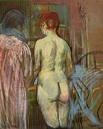 Henri de Toulouse Lautrec  - Peintures - Deux jeunes filles