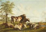 Thomas Sidney Cooper  - Bilder Gemälde - Landscape