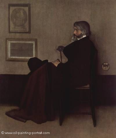 Portait of Thomas Carlyle