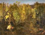 Charles Francois Daubigny  - Bilder Gemälde - The Vineyard