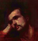 Nicolae Grigorescu - Peintures - Homme pensif