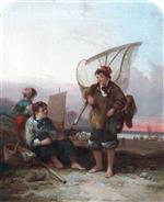 William Joseph Shayer  - Bilder Gemälde - Fishermen