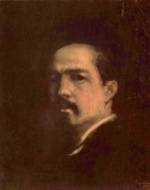 Nicolae Grigorescu  - paintings - Selbstportraet