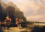 William Joseph Shayer  - Bilder Gemälde - Waiting for the Ferry