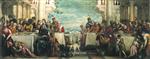 Paolo Veronese - Bilder Gemälde - Banquet Scene - Feast at the House of Simon