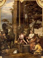 Paolo Veronese  - Bilder Gemälde - Eliezer and Rebecca