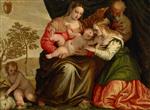 Paolo Veronese  - Bilder Gemälde - Mystical Marriage of St Catherine