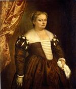 Paolo Veronese  - Bilder Gemälde - Portrait of a Venetian Woman