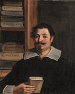 Giovanni Francesco Guercino - Bilder Gemälde - Portrait of Francesco Righetti