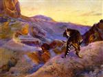 Rudolf Ernst  - Bilder Gemälde - Tiger in the Mountains