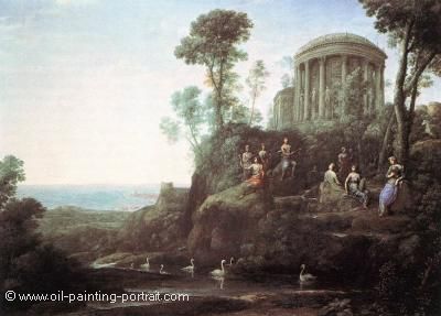 Apollo and the Muses on Mount Helion