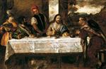 William Etty  - Bilder Gemälde - Supper at Emmaus