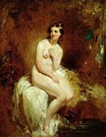 William Etty  - Bilder Gemälde - The Bather