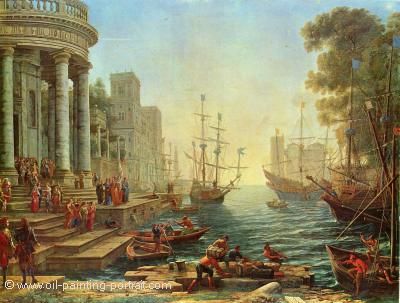 Port Scene with the Embarkation of St. Ursula