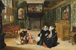 Frans Francken - Bilder Gemälde - Interior Scene