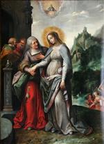 Frans Francken - Bilder Gemälde - Mary’s Visit to Elizabeth