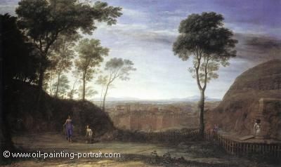 Ladscape with Noli Me Tangere Scene