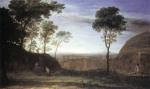 Claude Lorrain - paintings - Ladscape with Noli Me Tangere Scene