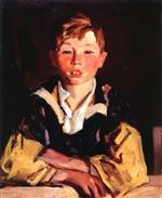 Robert Henri  - Bilder Gemälde - Portrait of a Boy (Sonny Mac)