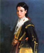 Robert Henri  - Bilder Gemälde - Segovia Girl