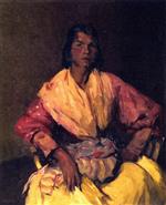 Robert Henri  - Bilder Gemälde - The Spanish Gypsy