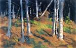 Robert Henri  - Bilder Gemälde - Where the Trees are Dying