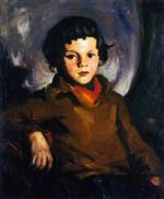 Robert Henri  - Bilder Gemälde - Young Chevass (Mary Ann Cafferty)